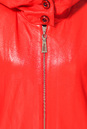 Женская кожаная куртка из натуральной кожи с капюшоном 0900622-2