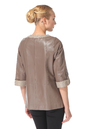 Женская кожаная куртка из натуральной кожи с воротником 0900625-2
