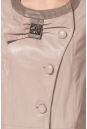 Женская кожаная куртка из натуральной кожи с воротником 0900627-4