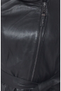 Женская кожаная куртка из натуральной кожи с капюшоном 0900638-4