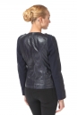 Женская кожаная куртка из натуральной кожи с воротником 0900658-4
