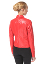 Женская кожаная куртка из натуральной кожи с воротником 0900661-3