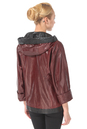 Женская кожаная куртка из натуральной кожи с капюшоном 0900665-2