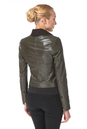 Женская кожаная куртка из натуральной кожи с воротником 0900670-3