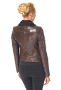 Женская кожаная куртка из натуральной кожи с воротником 0900671-2