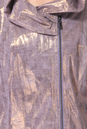 Женская кожаная куртка из натуральной замши (с накатом) с капюшоном 0900673-2