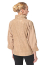 Женская кожаная куртка из натуральной замши (с накатом) с воротником 0900675-2