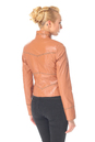 Женская кожаная куртка из натуральной кожи с воротником 0900682-2