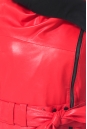 Женская кожаная куртка из натуральной кожи с капюшоном 0900686-4