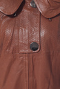 Женская кожаная куртка из натуральной кожи с капюшоном 0900691-4