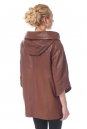 Женская кожаная куртка из натуральной кожи с капюшоном 0900691-3