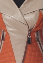 Женская кожаная куртка из натуральной кожи с воротником 0900702-2