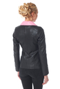 Женская кожаная куртка из натуральной кожи с воротником 0900715-2