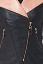 Женская кожаная куртка из натуральной кожи с воротником 0900725-2