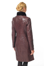 Женское кожаное пальто из натуральной кожи с воротником, отделка норка 0900782-3