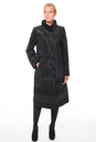 Женское кожаное пальто из натуральной замши с воротником, отделка норка 0900814-2