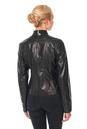 Женская кожаная куртка из натуральной кожи с воротником 0900829-5