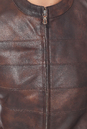 Женская кожаная куртка из натуральной кожи с воротником 0900836-4