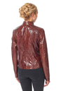 Женская кожаная куртка из натуральной кожи с воротником 0900855-3