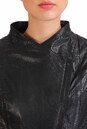Женская кожаная куртка из натуральной кожи с воротником, отделка енот 0900902-6