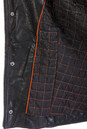 Женская кожаная куртка из натуральной кожи с воротником 0900910-5