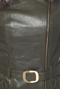 Женская кожаная куртка из натуральной кожи с воротником, отделка лиса 0900966-5