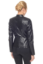 Женская кожаная куртка из натуральной кожи с воротником 0900980-6