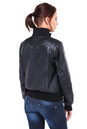 Женская кожаная куртка из натуральной кожи с воротником 0900097-3