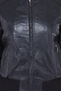 Женская кожаная куртка из натуральной кожи с воротником 0900098-4