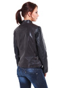 Женская кожаная куртка из натуральной кожи с воротником 0900089-3