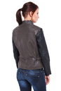 Женская кожаная куртка из натуральной кожи с воротником 0900088-3