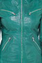 Женская кожаная куртка из натуральной кожи с воротником 0900110-4