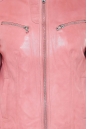 Женская кожаная куртка из натуральной кожи с воротником 0900094-4