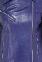 Женская кожаная куртка из натуральной кожи с воротником 0900096-4