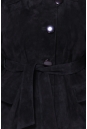 Женская кожаная куртка из натуральной замши с воротником 0900048-4