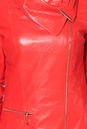 Женская кожаная куртка из натуральной кожи с воротником 0900032-4