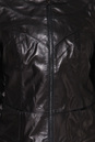 Женская кожаная куртка из натуральной кожи с воротником 0900078-4
