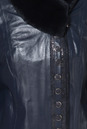 Женская кожаная куртка из натуральной кожи с воротником, отделка кролик 0900034-4