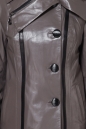 Женская кожаная куртка из натуральной кожи с воротником 0900030-4