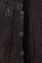 Женское кожаное пальто из натуральной кожи с воротником, отделка норка 0900221-5 вид сзади