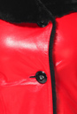 Женская кожаная куртка из натуральной кожи на меху с капюшоном 0700415-2