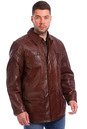 Мужская кожаная куртка из натуральной кожи утепленная 0900749