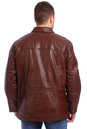 Мужская кожаная куртка из натуральной кожи утепленная 0900749-4