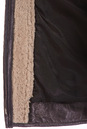 Мужская кожаная куртка из натуральной кожи с капюшоном, отделка овчина 0900891-3