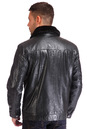Мужская кожаная куртка из натуральной кожи утепленная, отделка искусственный мех 0900915-6