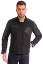Мужская куртка из текстиля с воротником 0900938