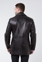 Мужская кожаная куртка из натуральной кожи с воротником 0901041-2
