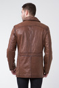 Мужская кожаная куртка из натуральной кожи с воротником 0901064-2