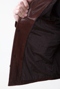 Мужская кожаная куртка из натуральной кожи с воротником 0901067-2
