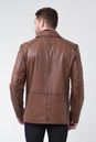 Мужская кожаная куртка из натуральной кожи с воротником 0901069-3